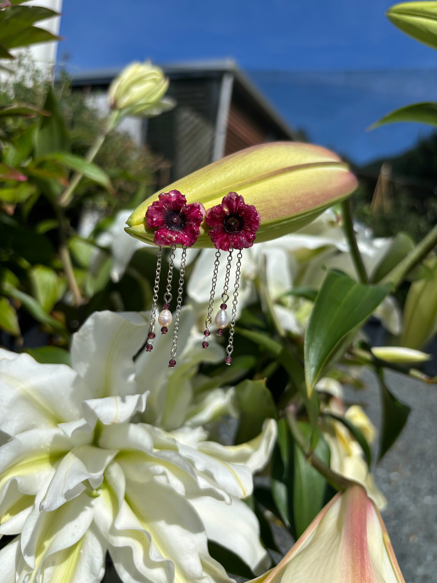 Manuka drop Earrings