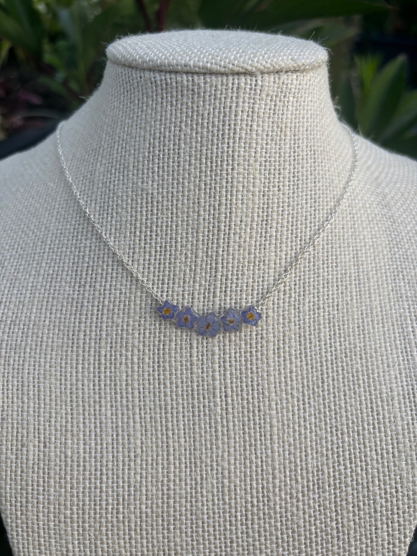 Forget Me Not Necklaces (Gold or Silver)