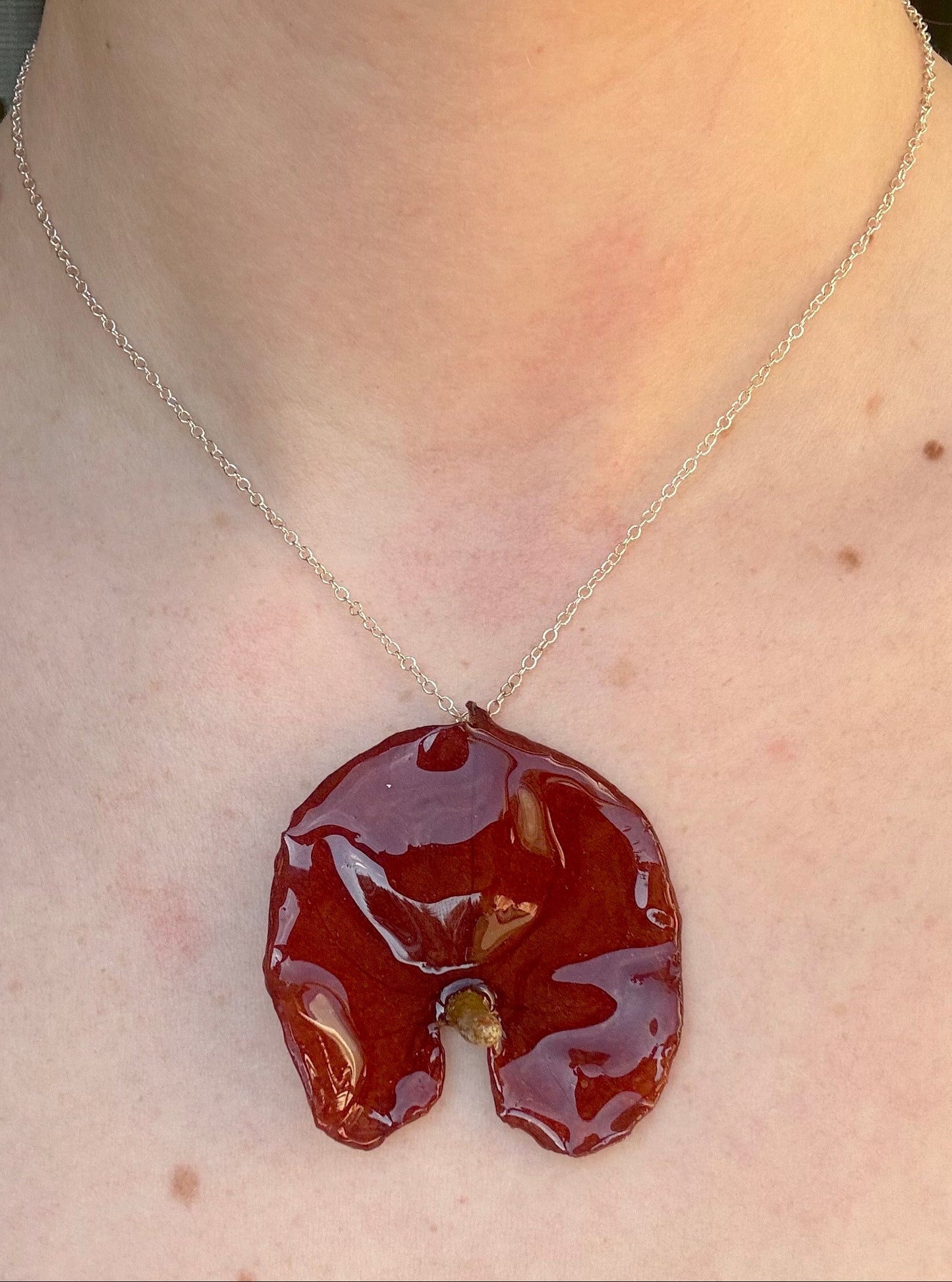 Anthurium Flower Necklace