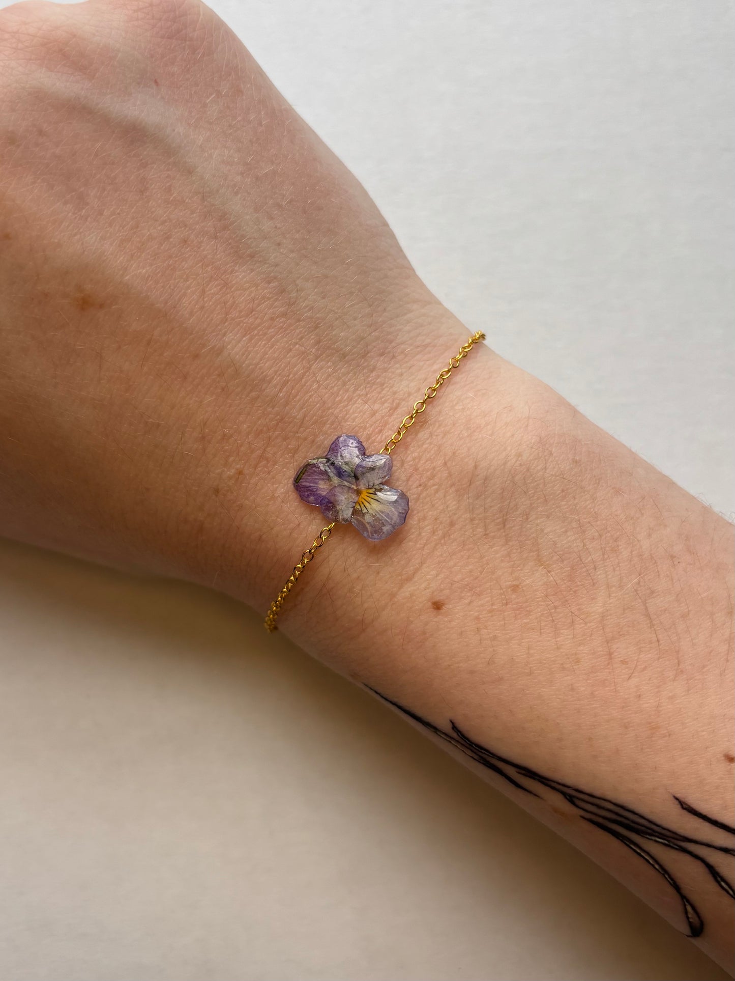 Gold Viola Bracelets
