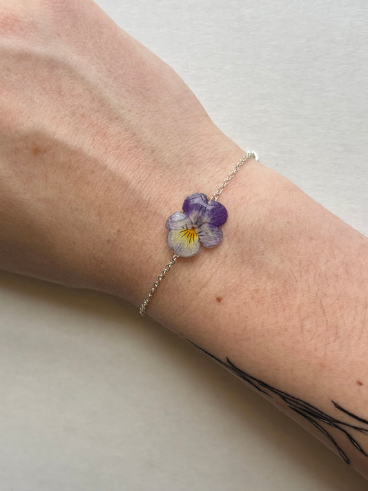 Silver Viola Bracelets