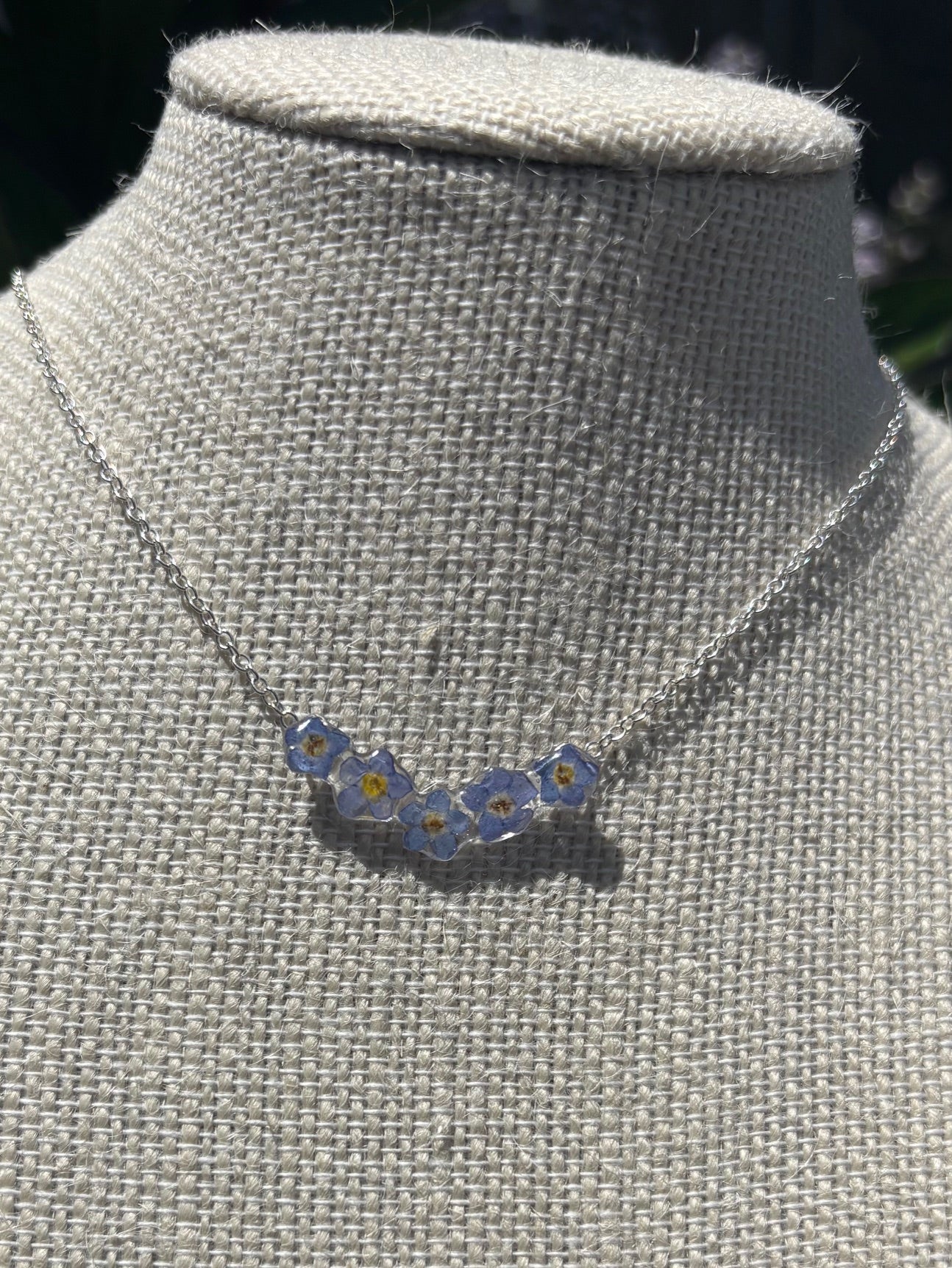 Forget Me Not Necklace