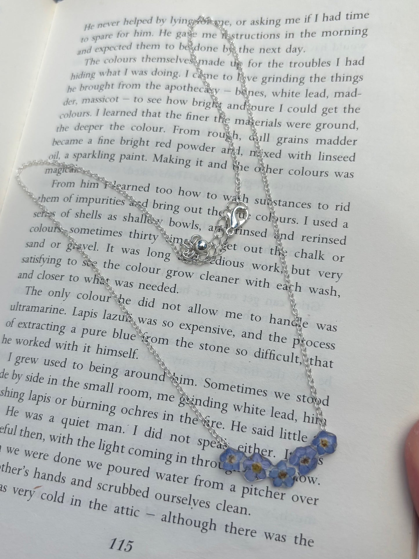 Forget Me Not Necklace